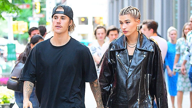 Hailey Baldwin Steps Out Wearing Wedding-Style Rings